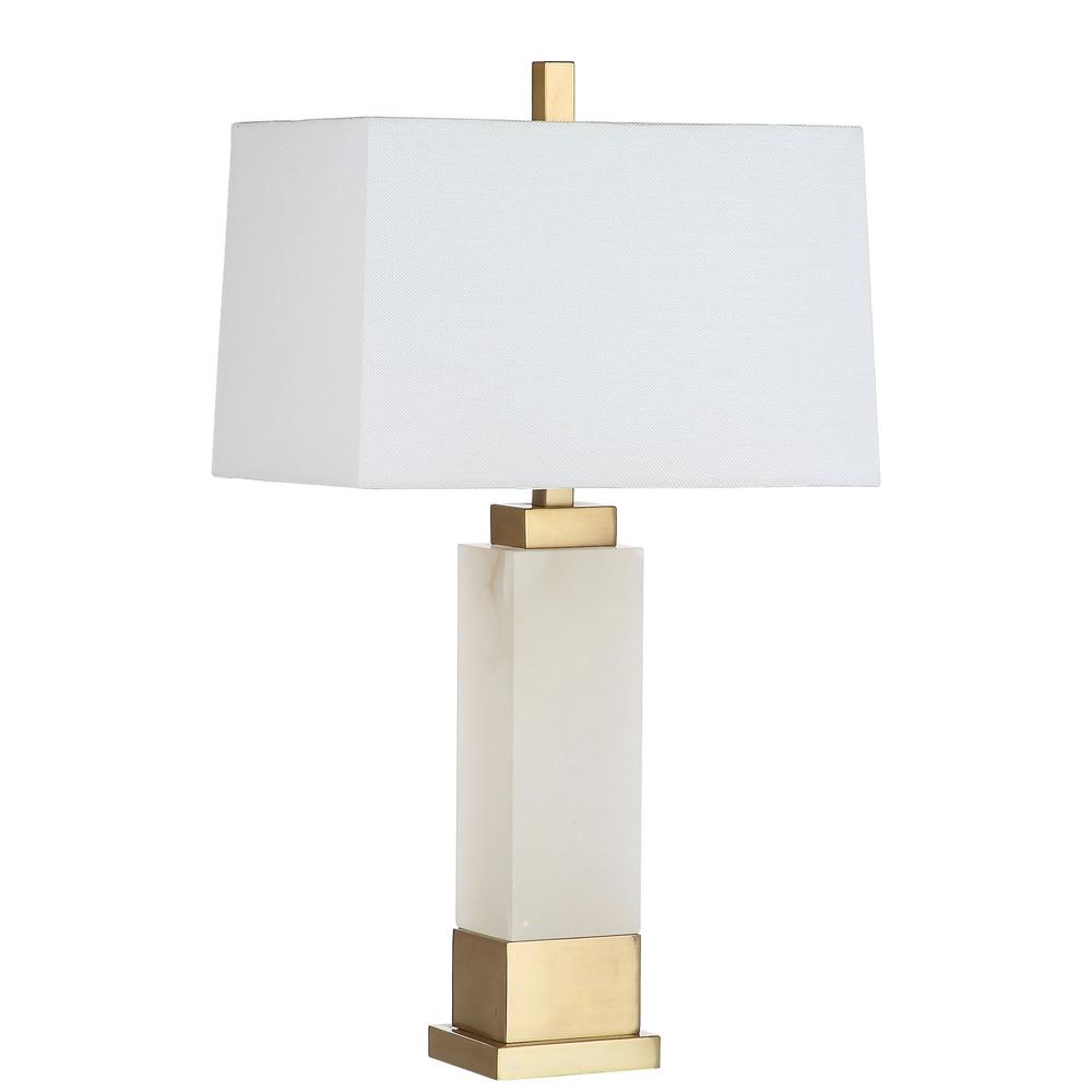 White/Gold Marble Table Lamp 