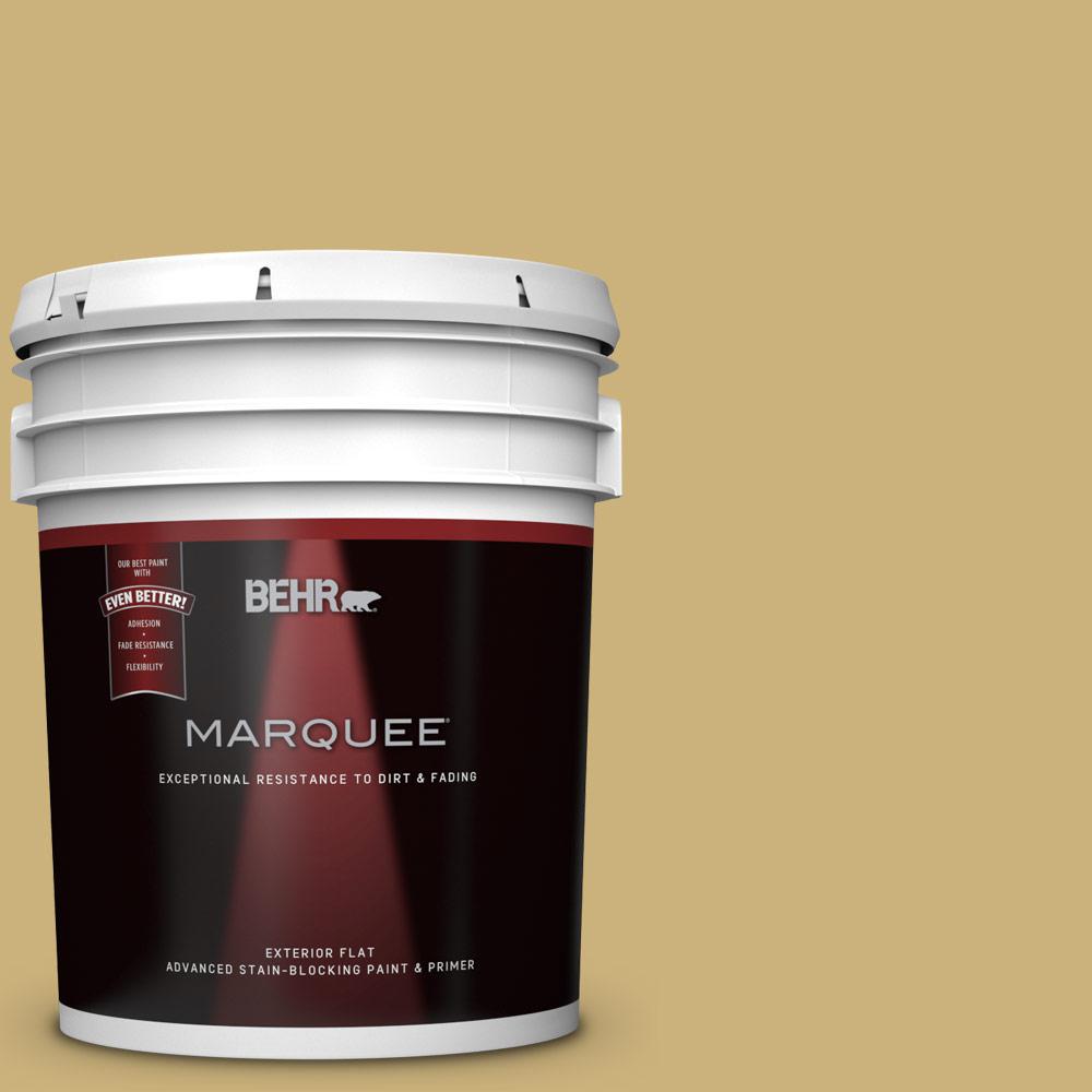 BEHR Premium Plus 5gal. 360F4 Dry Sea Grass Flat Exterior Paint