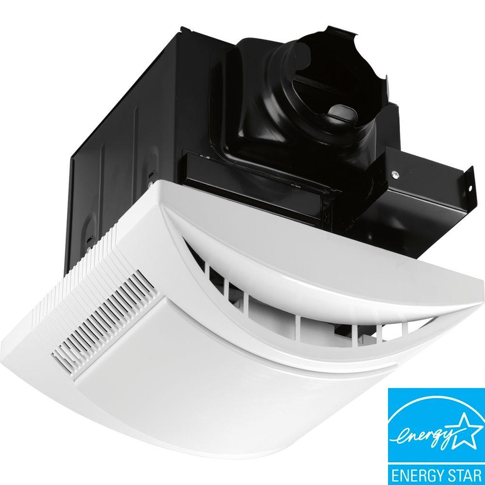 Progress Lighting White 1-Light, 80 cfm Ventilation Fan-PV021-30WB
