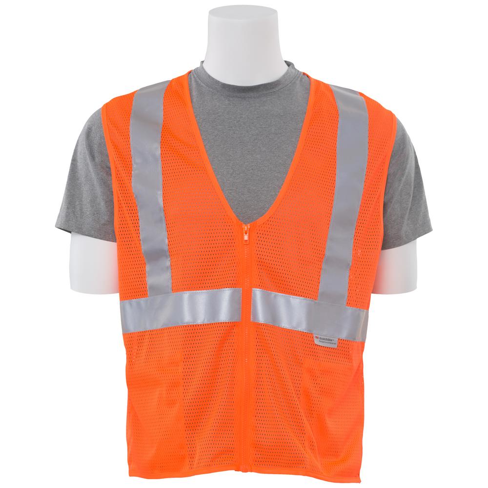 Cordova High Visibility Orange Mesh Safety Vest (One Size Fits All