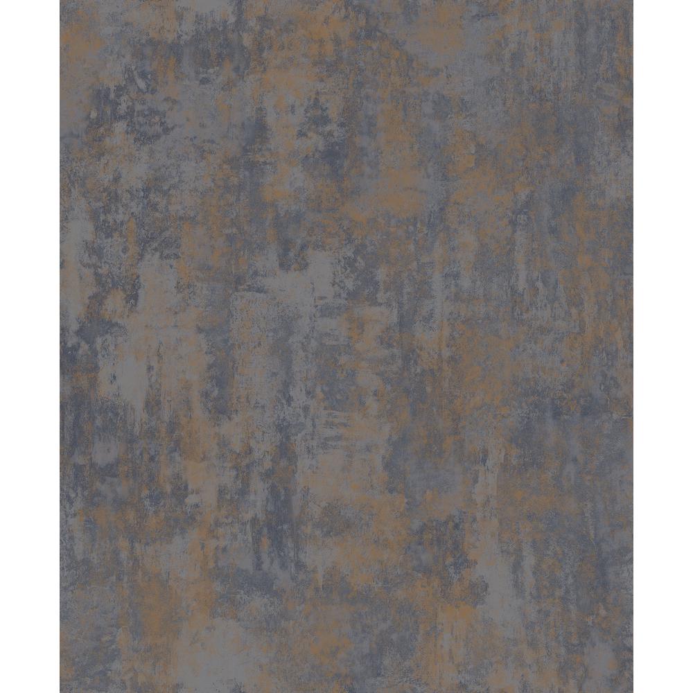 Arthouse Stone Textures Graphite and Gold NonWoven Wallpaper 903808