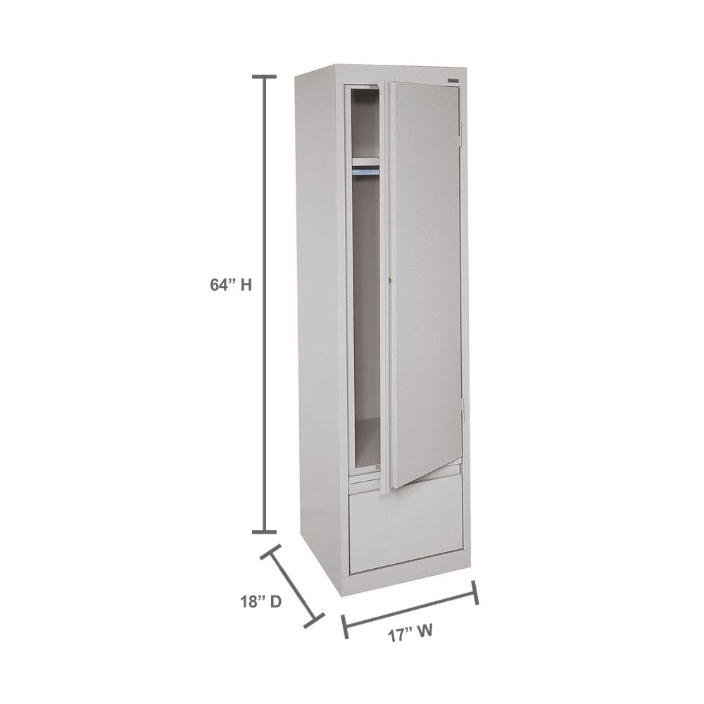Sandusky System Series 64 In H X 17 In W X18 In D Single Door