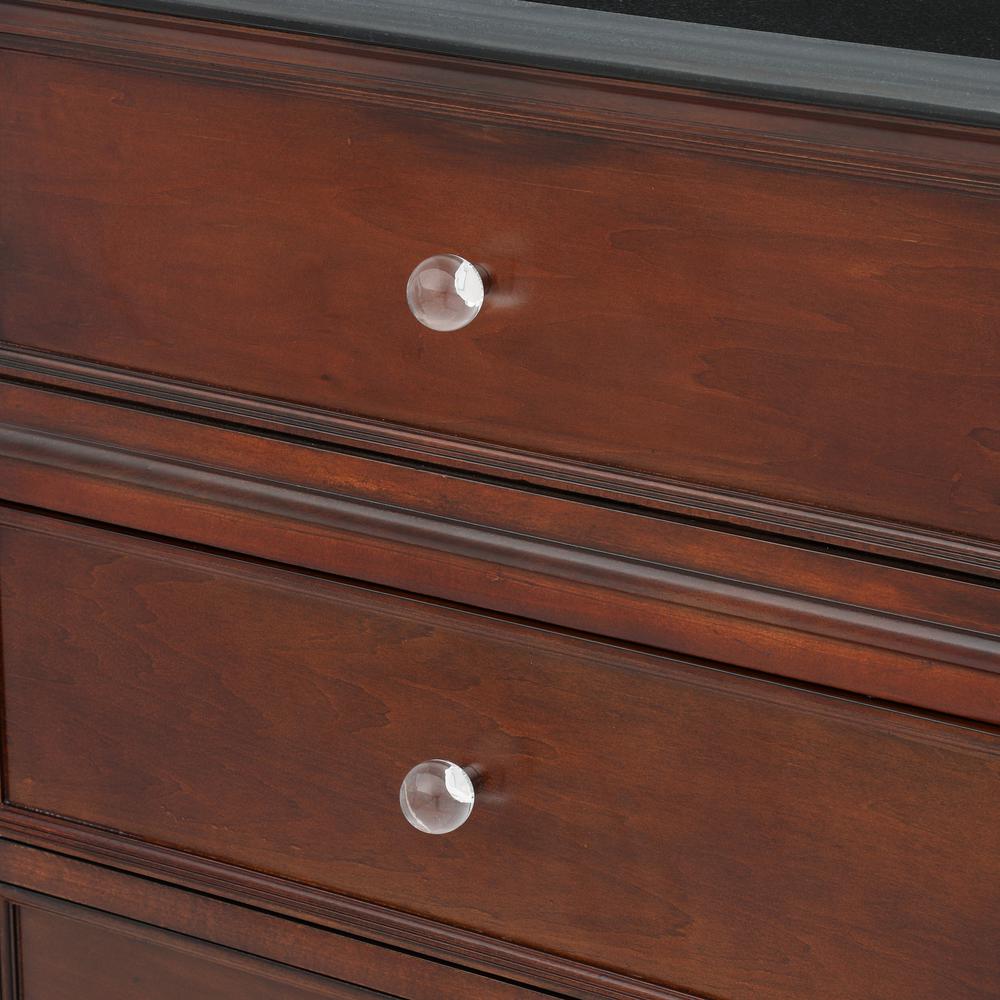 Hickory Hardware Midway 1 1 4 In Lucite Cabinet Knob P705 Lu