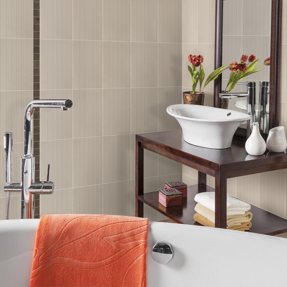 Greige 1 carton//10 SQFT 6x6 Glazed Ceramic Wall Tile