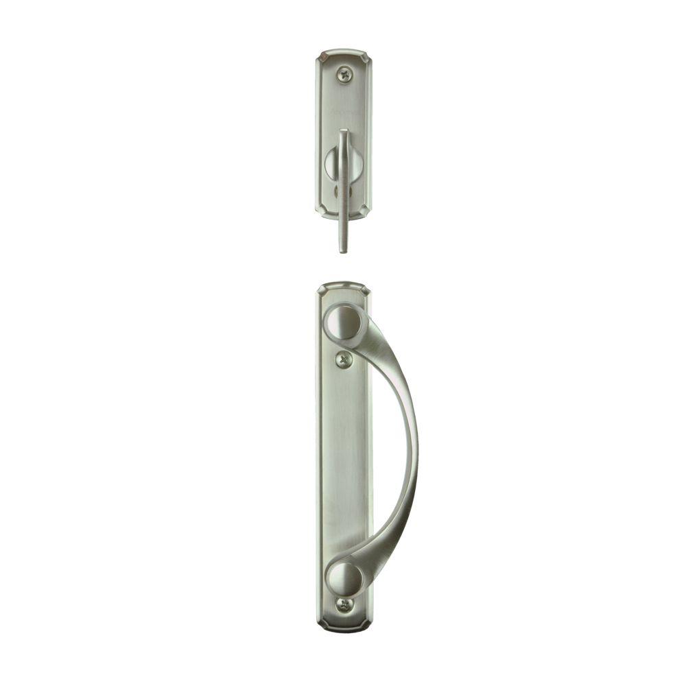 Andersen Anvers 2Panel Gliding Patio Door Hardware Set in Satin Nickel2565541 The Home Depot