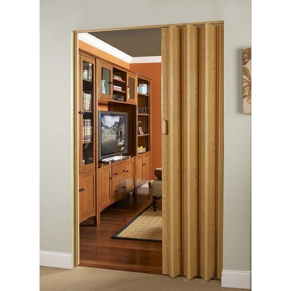 Spectrum 36 In X 96 In Oakmont Vinyl Oak Accordion Door Ok3696k