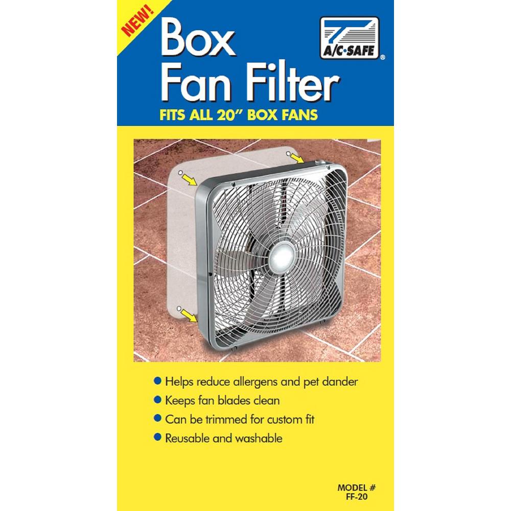 Ac Safe In Box Fan Filter Ff The Home Depot