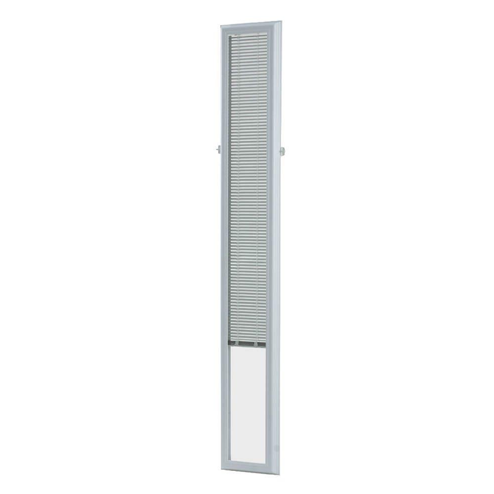 blinds door side windows odl aluminum light enclosed wide depot