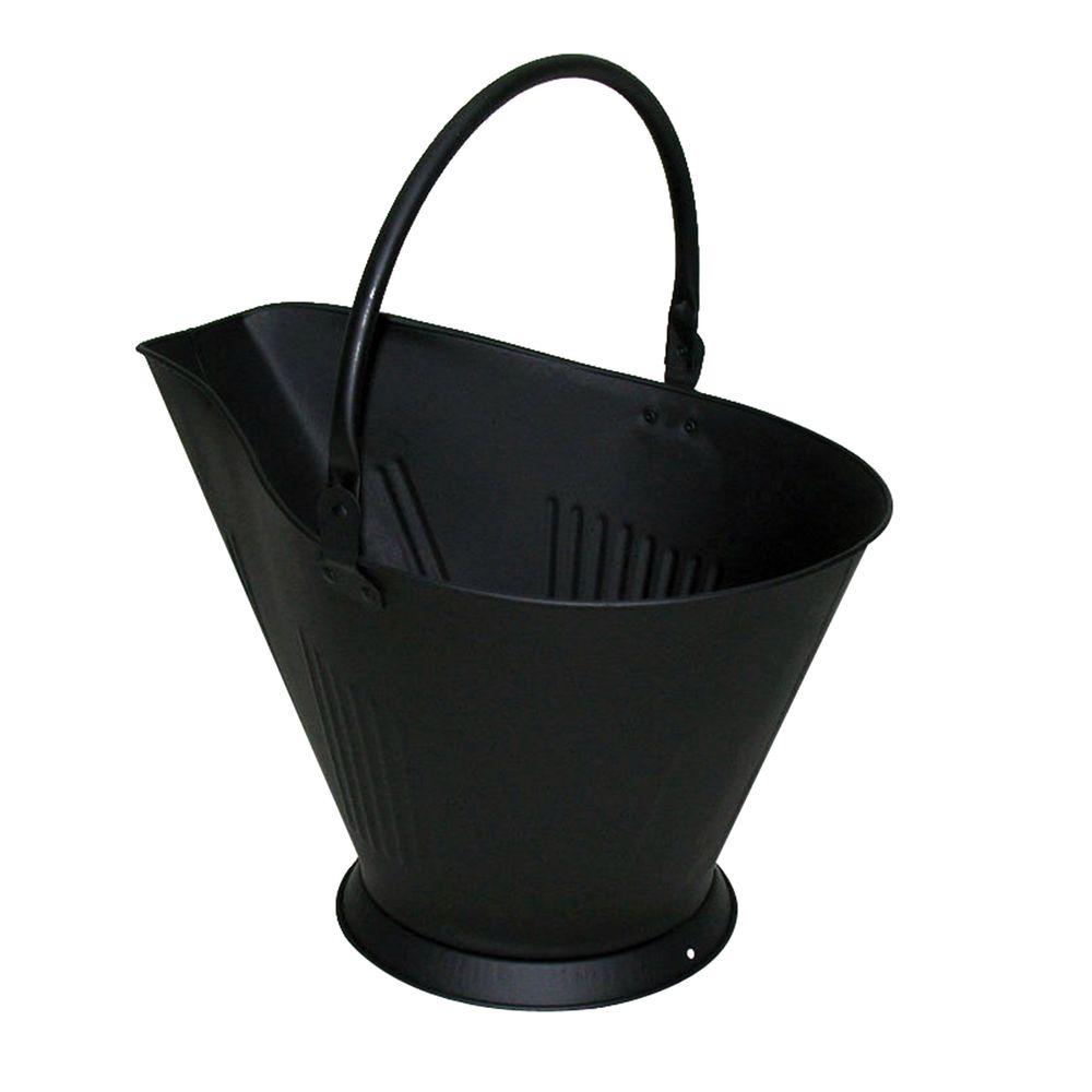 Enhance a fireplace by adding this wonderful Fireplace Coal Hod from Pleasant Hearth. Convenient carrier with handle and offers durability.