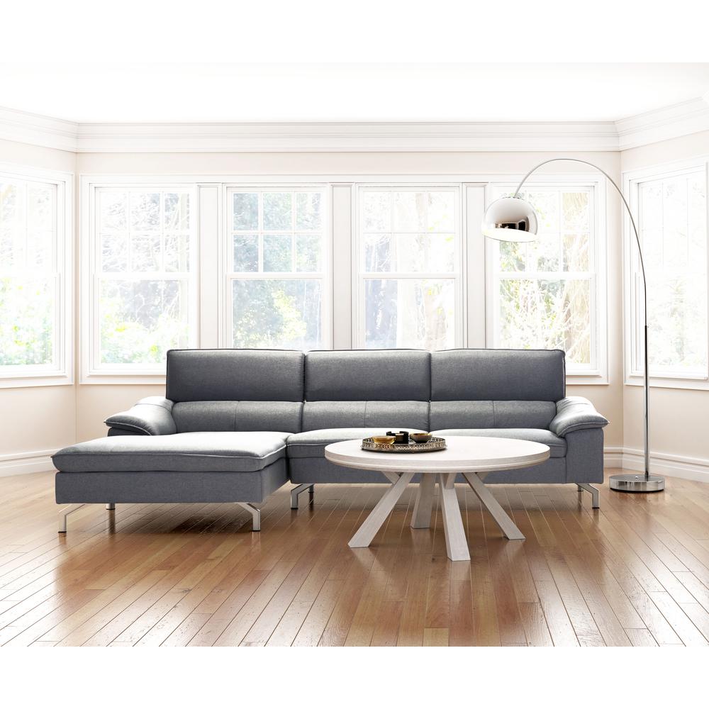 Zuo Beaumont Sun Drenched Acacia Round Coffee Table 100747 The Beaumont Sun Drenched Acacia Round Coffee Table