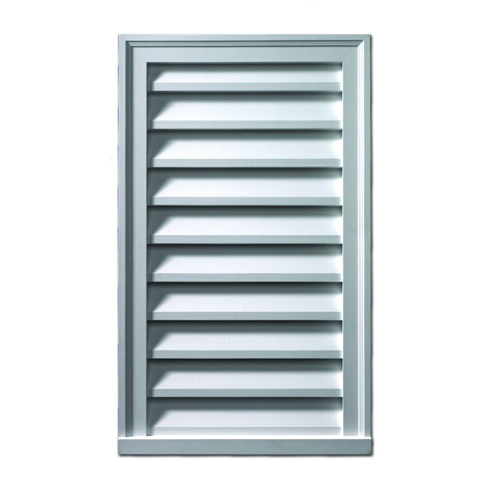 Fypon 18 In X 30 In X 2 In Polyurethane Decorative Vertical