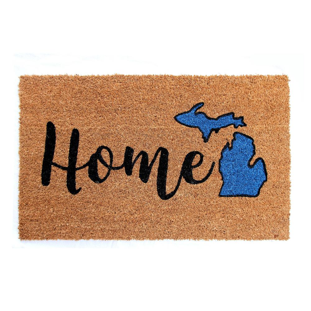 TrafficMaster Printed Michigan Home 18 in. x 30 in. Vinyl TrafficMaster Printed Michigan Home 18 in. x 30 in. Vinyl