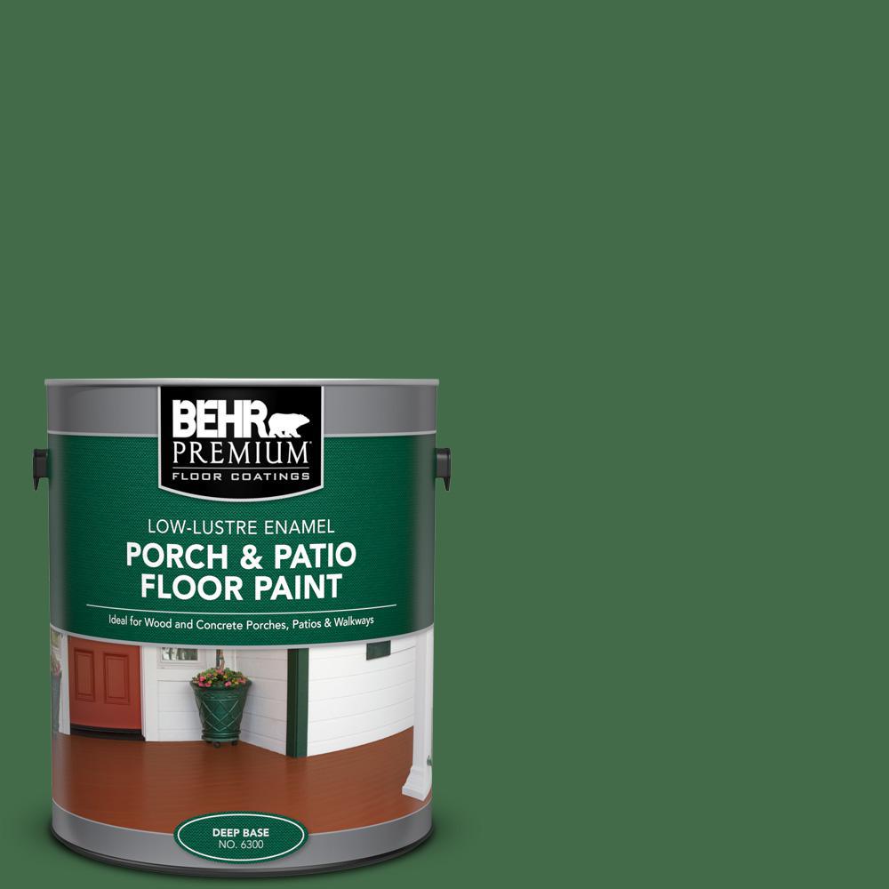 BEHR Premium 1 gal. M4007 Garden Cucumber LowLustre Enamel Interior