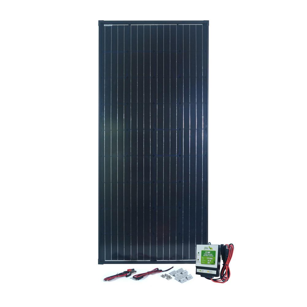 NATURE POWER 180-Watt Monocrystalline Solar Panel with 12 Amp Charge Controller was $499.0 now $148.88 (70.0% off)