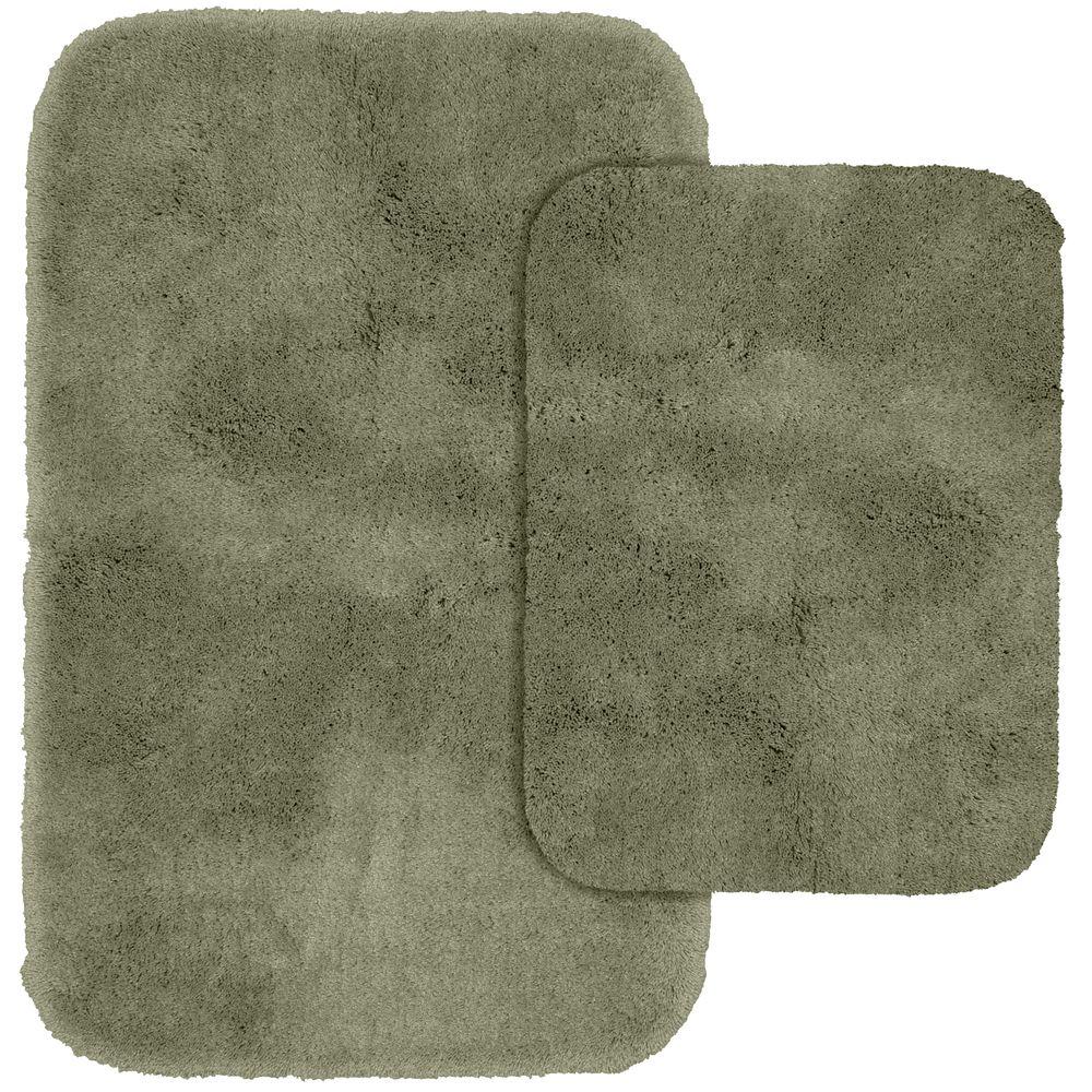 Finest Luxury Deep Fern 21 In X 34 Washable Bathroom 2 Piece Rug Set I Found Some Amazing Stuff Open It To Learn More Don T Wait