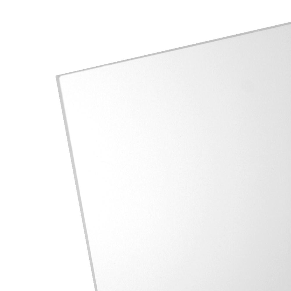 OPTIX 8 in. x 10 in. x 0.050 in. Clear NonGlare Acrylic Sheet1X09241A