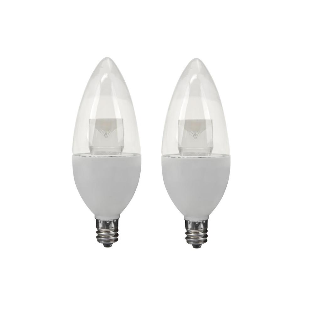Energy Saving Best Rated Indoor Outdoor B11 Led Bulbs 25w Equivalent Soft White 2700k Blunt Tip Candelabra Deco Led Light Bulb 2
