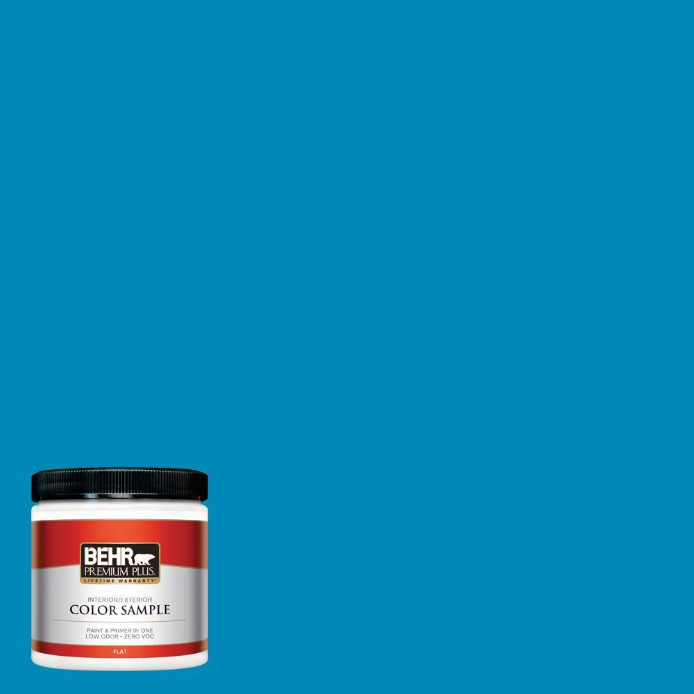 Behr Premium Plus 8 Oz 540b 7 Royal Pea Flat Interior Exterior 540b 7 Royal Pea Flat Interior Exterior