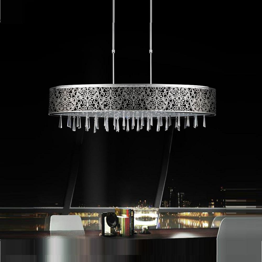 Cwi Lighting Tresemme 7 Light Satin Nickel Chandelier With Black Cwi Lighting Tresemme 7 Light Satin Nickel Chandelier With Black Shade