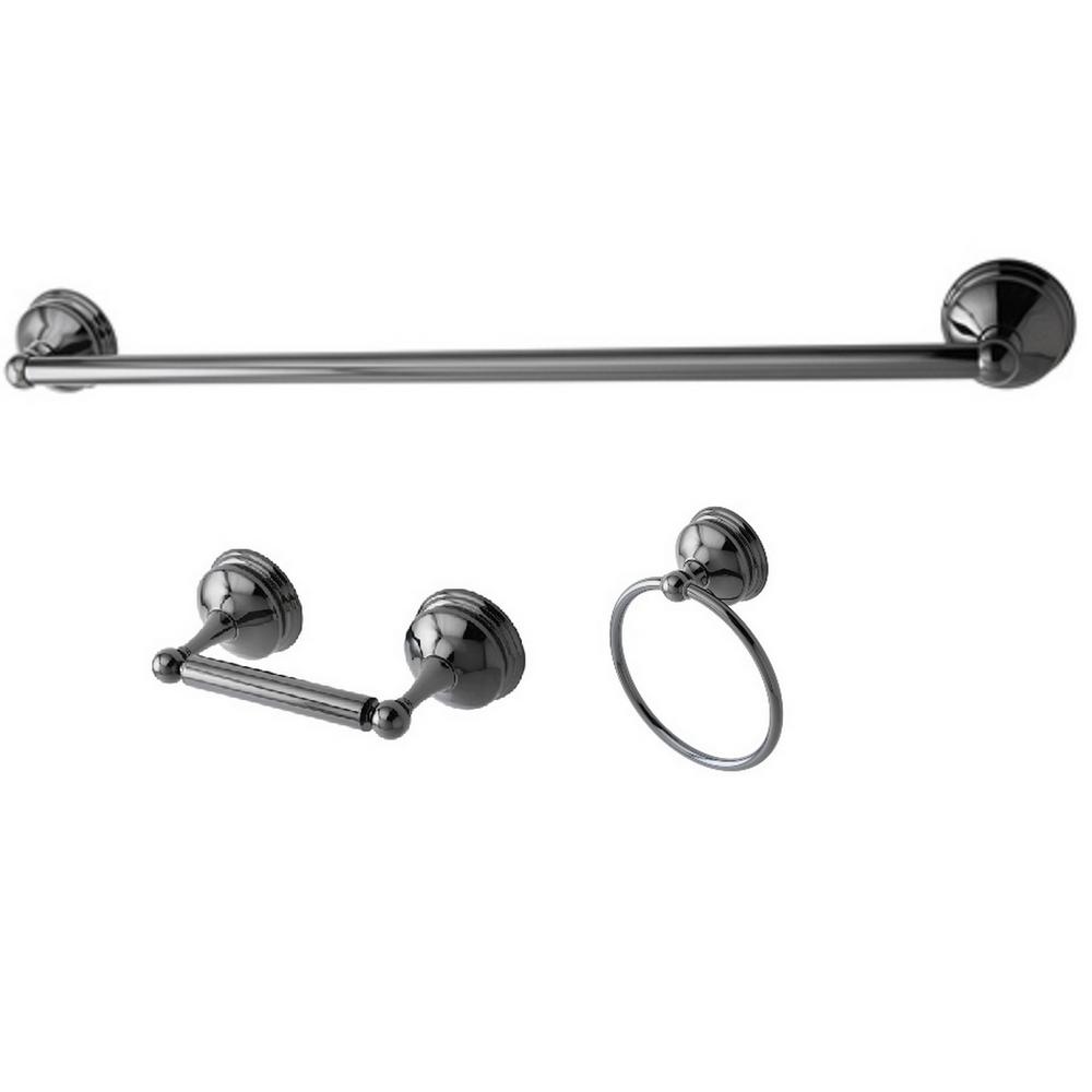 Kingston Brass Bath Hardware Sets Bathroom Hardware The Home Depot