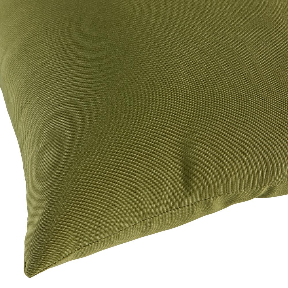 Greendale Home Fashions Solid Hunter Green Lumbar Outdoor Throw