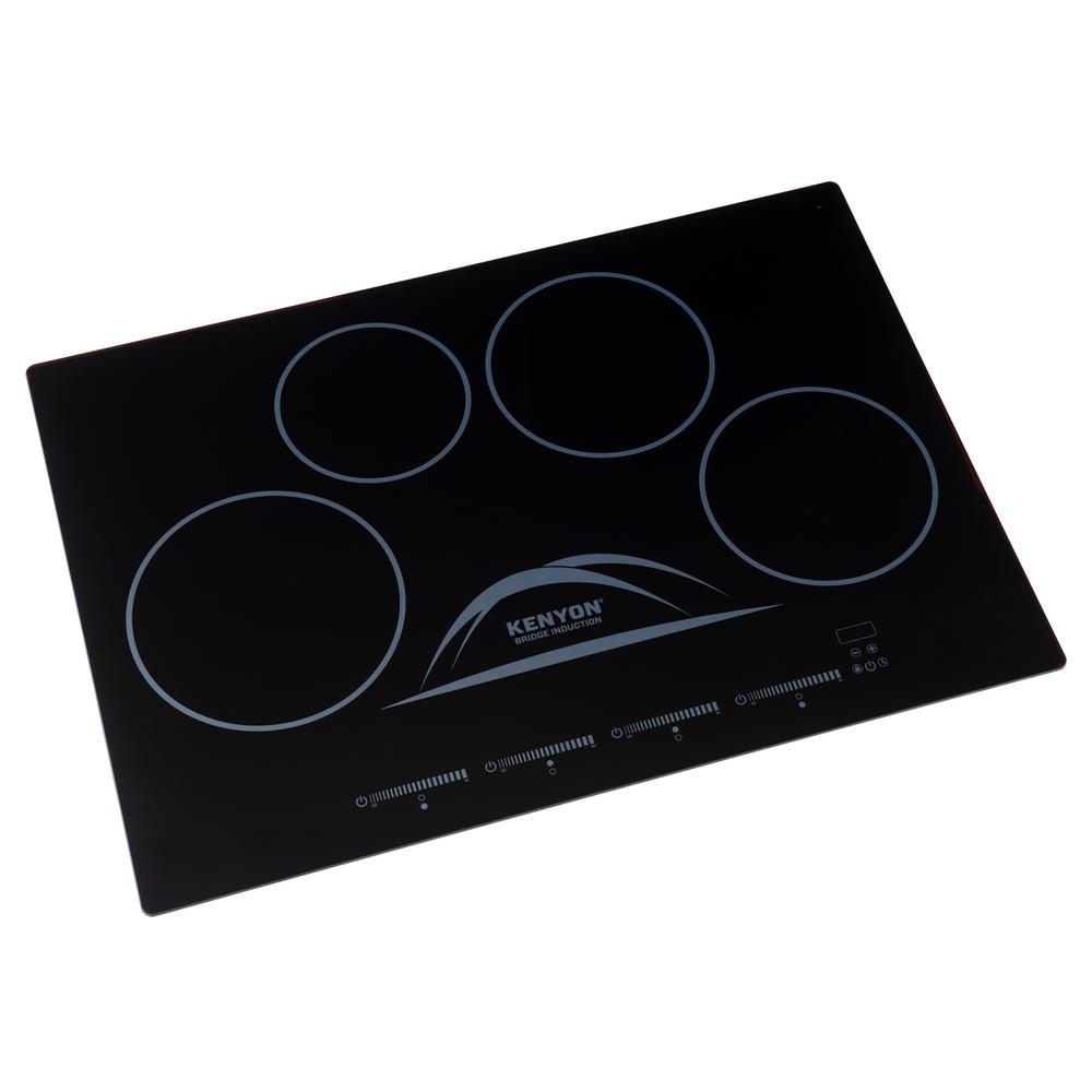 Kenyon Bridge 30 in. BuiltIn Induction Cooktop in Black with 4