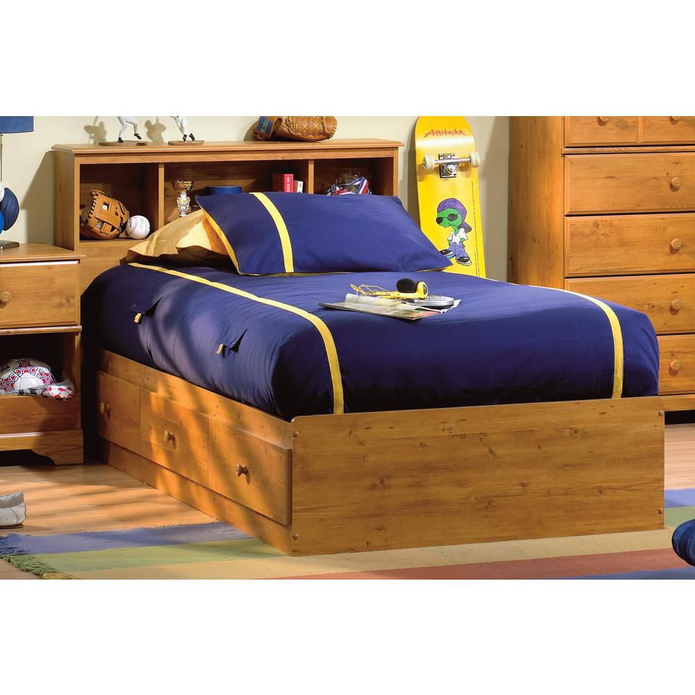 Orange Twin Panel Headboard Kids Beds Headboards Little Treasures 2 Piece Country Pine Twin Bedroom Set