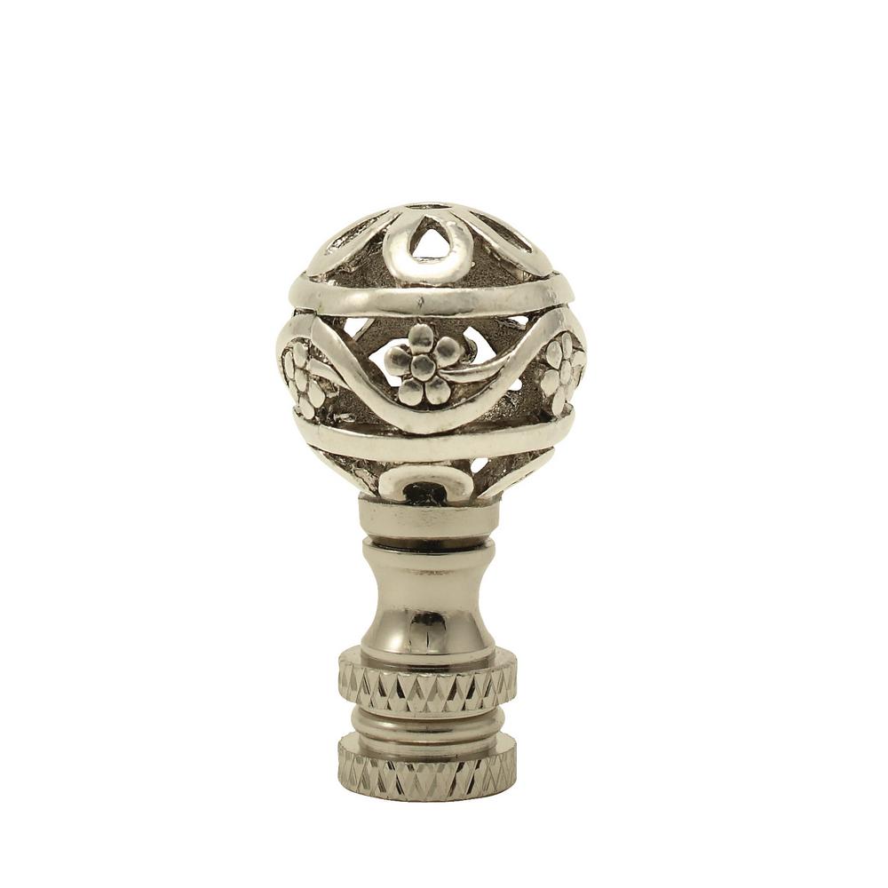 Mario Industries Pierced Ball Lamp Finial P33 The Home Depot Mario Industries Pierced Ball Lamp Finial