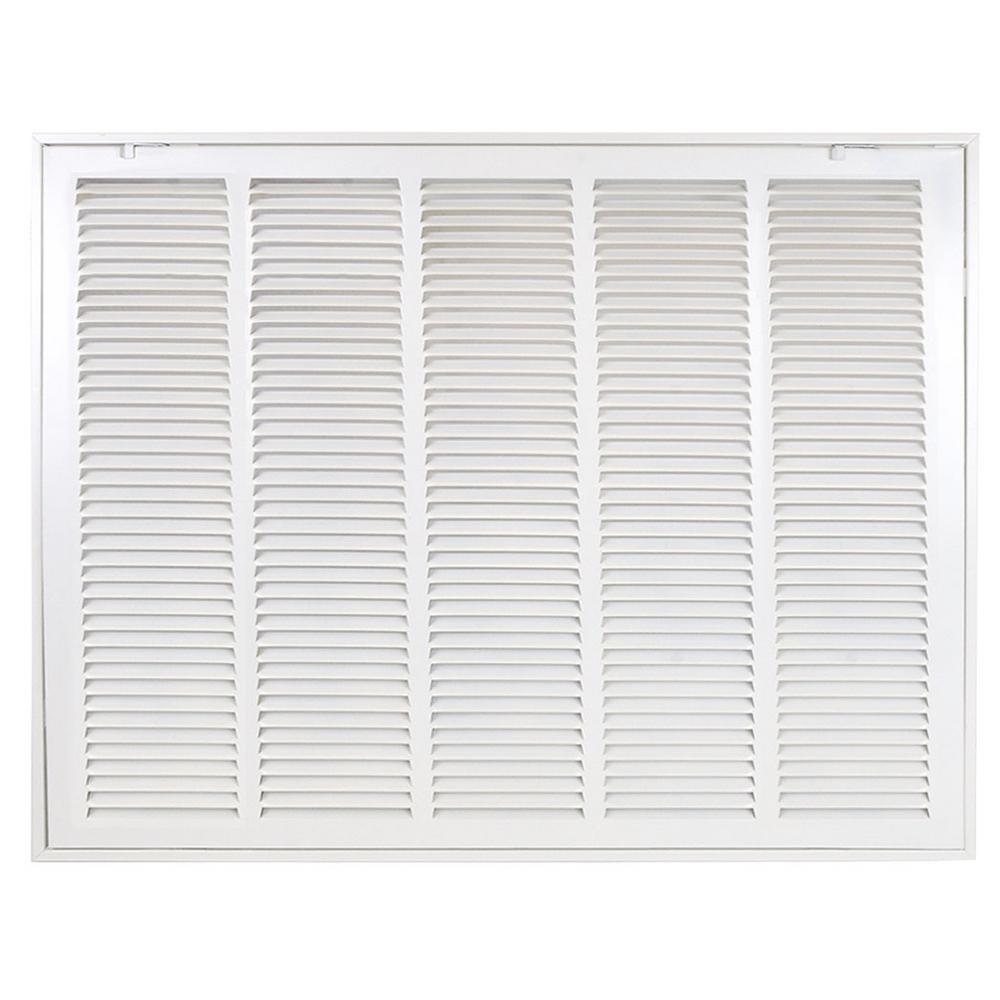 Venti Air 25 in W x 20 in H White Return Air Filter Grille is Designed