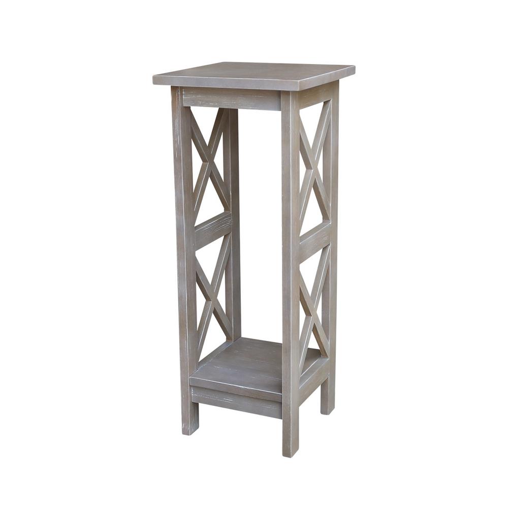 International Concepts Weathered 30 In H Gray X Sided Plant Stand International Concepts Weathered 30 In H Gray X Sided Plant Stand
