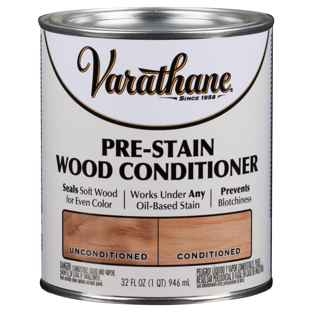 Varathane 1 Qt Classic Water Based Pre Stain Wood Conditioner