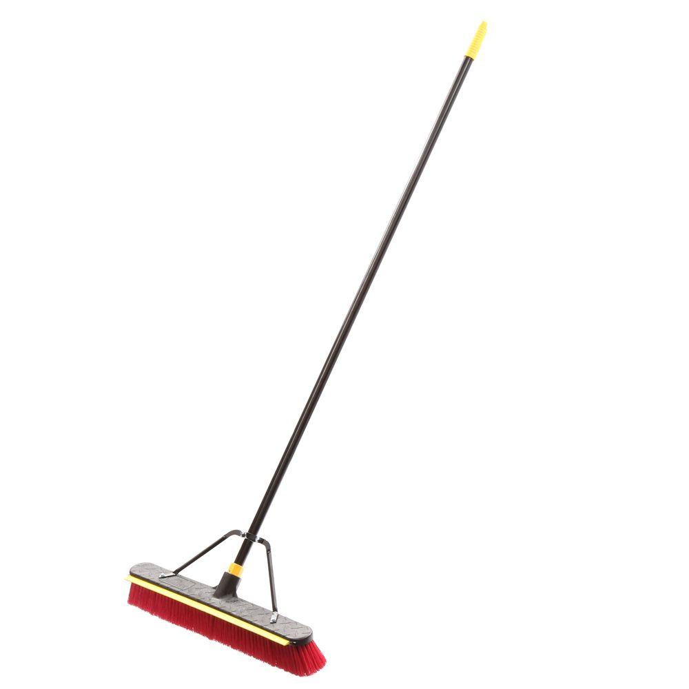 Quickie 2-in-1 Squeegee Push Broom by Quickie