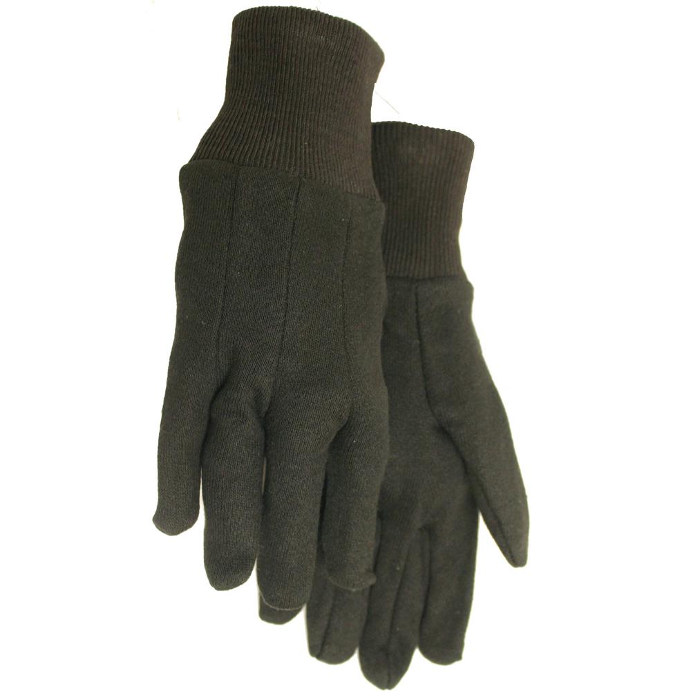 UPC 072264779275 product image for Midwest Gloves & Gear Cotton Blend Brown Jersey Large | upcitemdb.com