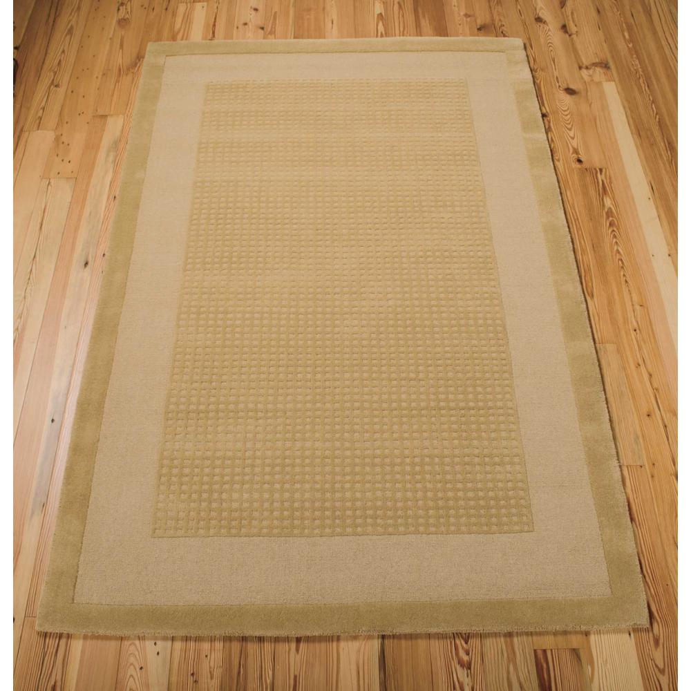 Reviews For Nourison Simply Elegant Sand 5 Ft X 8 Ft Solid Contemporary Area Rug 723482 The Home Depot