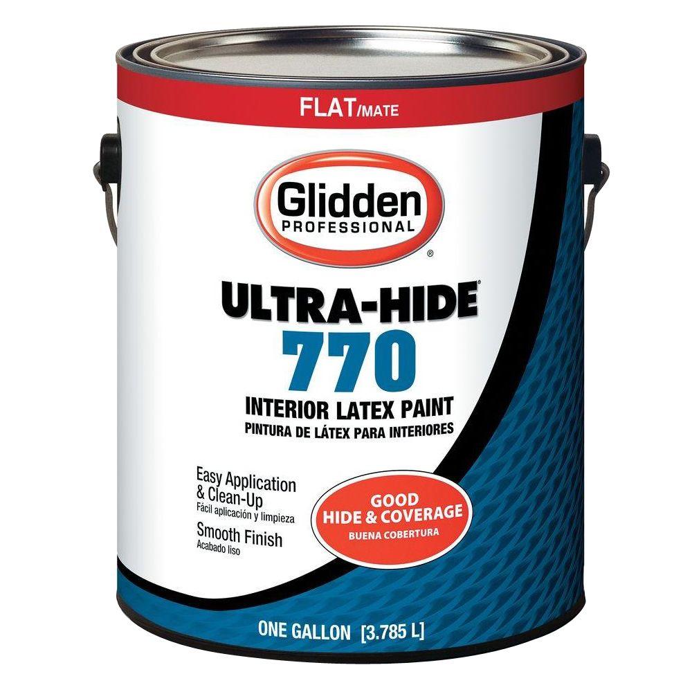 Glidden Professional 1 Gal Ultra Hide 770 Flat Interior