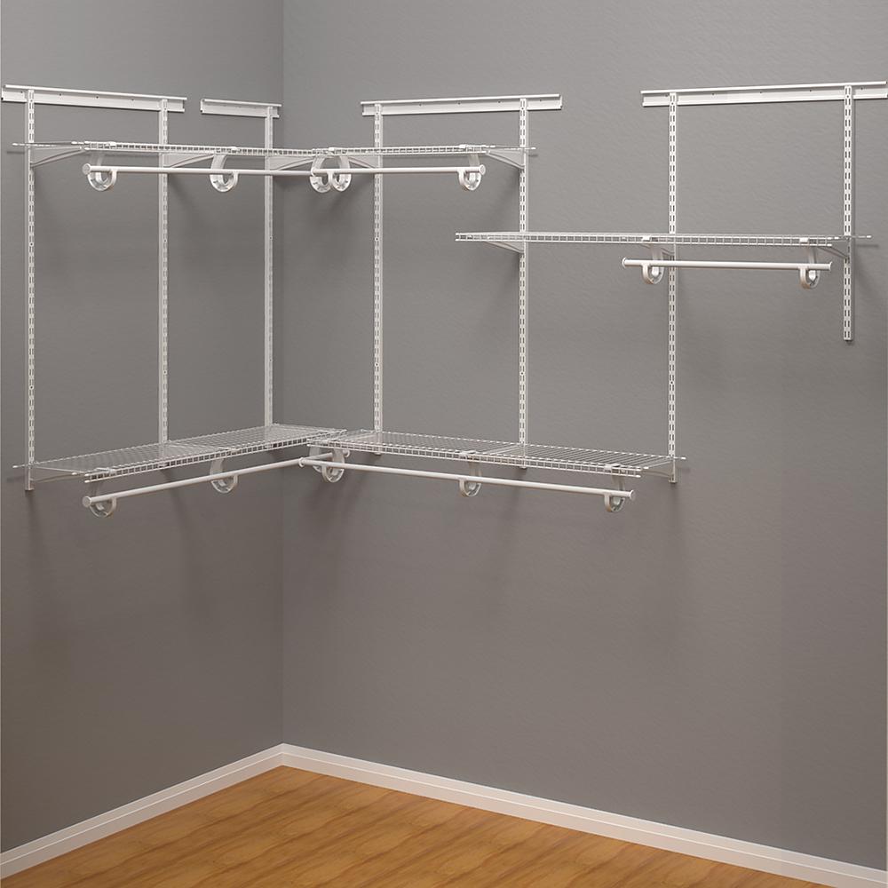 Closetmaid Shelftrack 12 In D X 72 In W X 84 In H White Wire