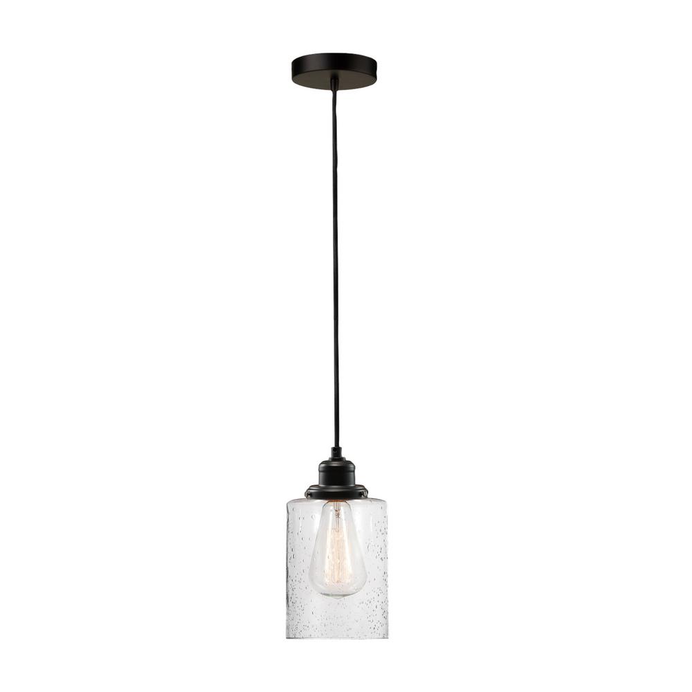 Globe Electric Annecy 1 Light Dark Bronze Pendant With Seeded Glass Shade 60391 The Home Depot - Ceiling Light Shade Cap Nut Globe Electric Annecy 1 Light Dark Bronze Pendant With Seeded Glass Shade 60391 The Home Depot - Ceiling Light Shade Cap Nut