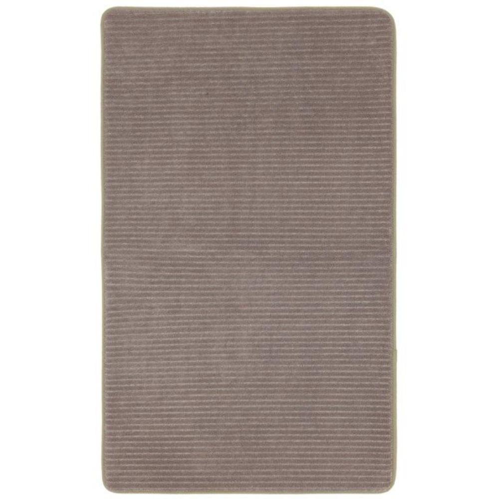 Mohawk Home Taupe 20 in. x 32 in. Microdenier Polyester Memory Foam