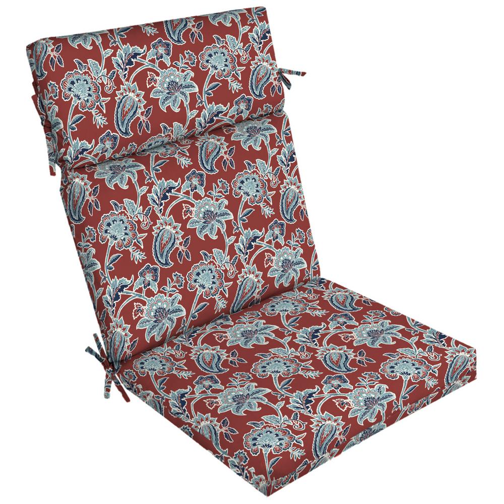 Arden Selections 21 in. x 20 in. Caspian Outdoor Dining Chair Cushion ...