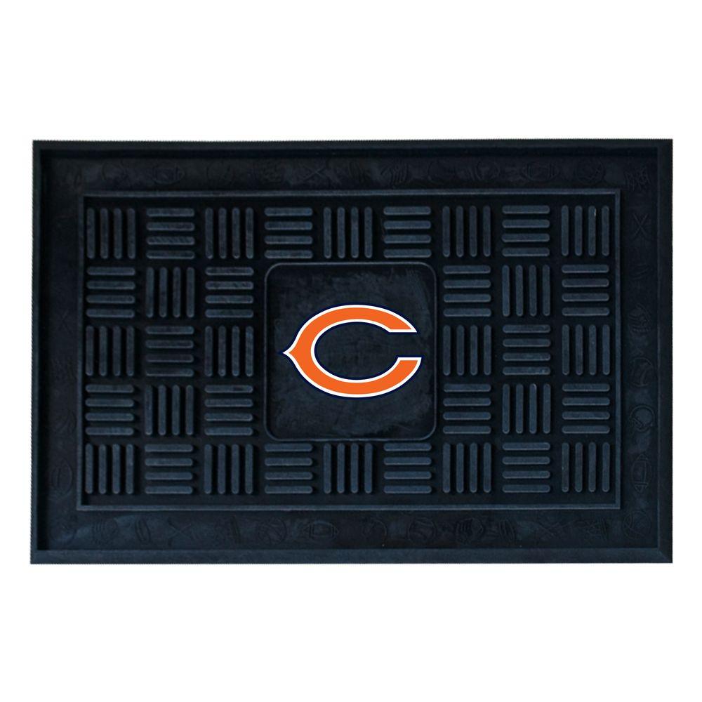 FANMATS Chicago Bears 18 in. x 30 in. Door Mat11438 The Home Depot