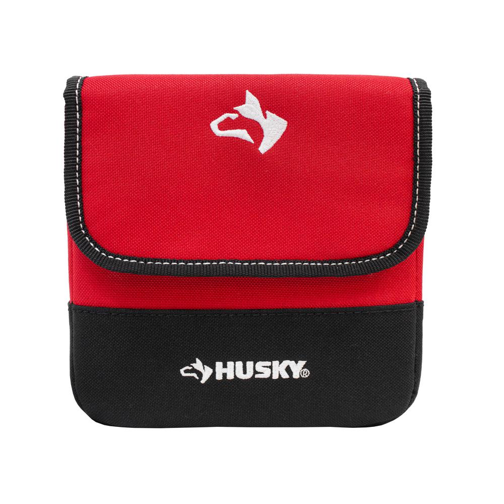 Husky 7 in. Rugged Storage Bag Pouch 