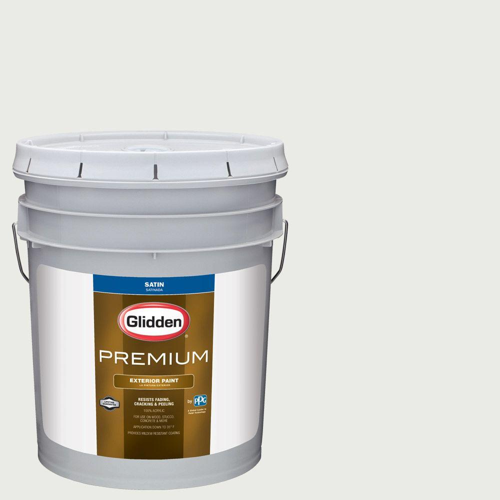 Glidden Premium 5gal. HDGG43U Extreme White Satin Latex