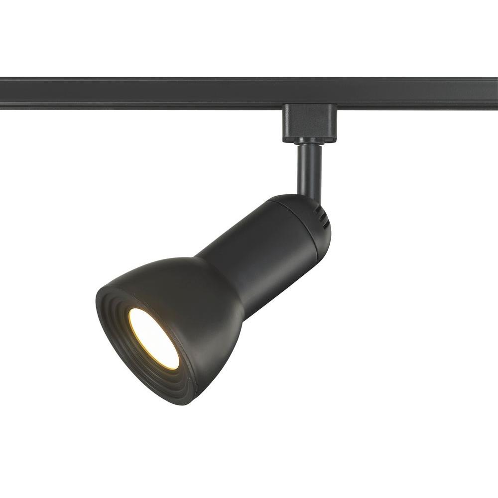 Hampton Bay 8 ft. Black Linear Track LightingEC751BK The Home Depot