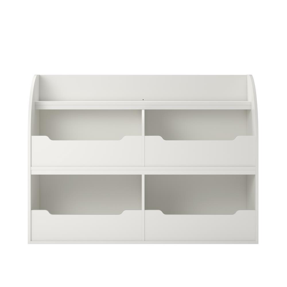 Ameriwood Home Neptune White Toy Storage Bookcase Hd20510 The