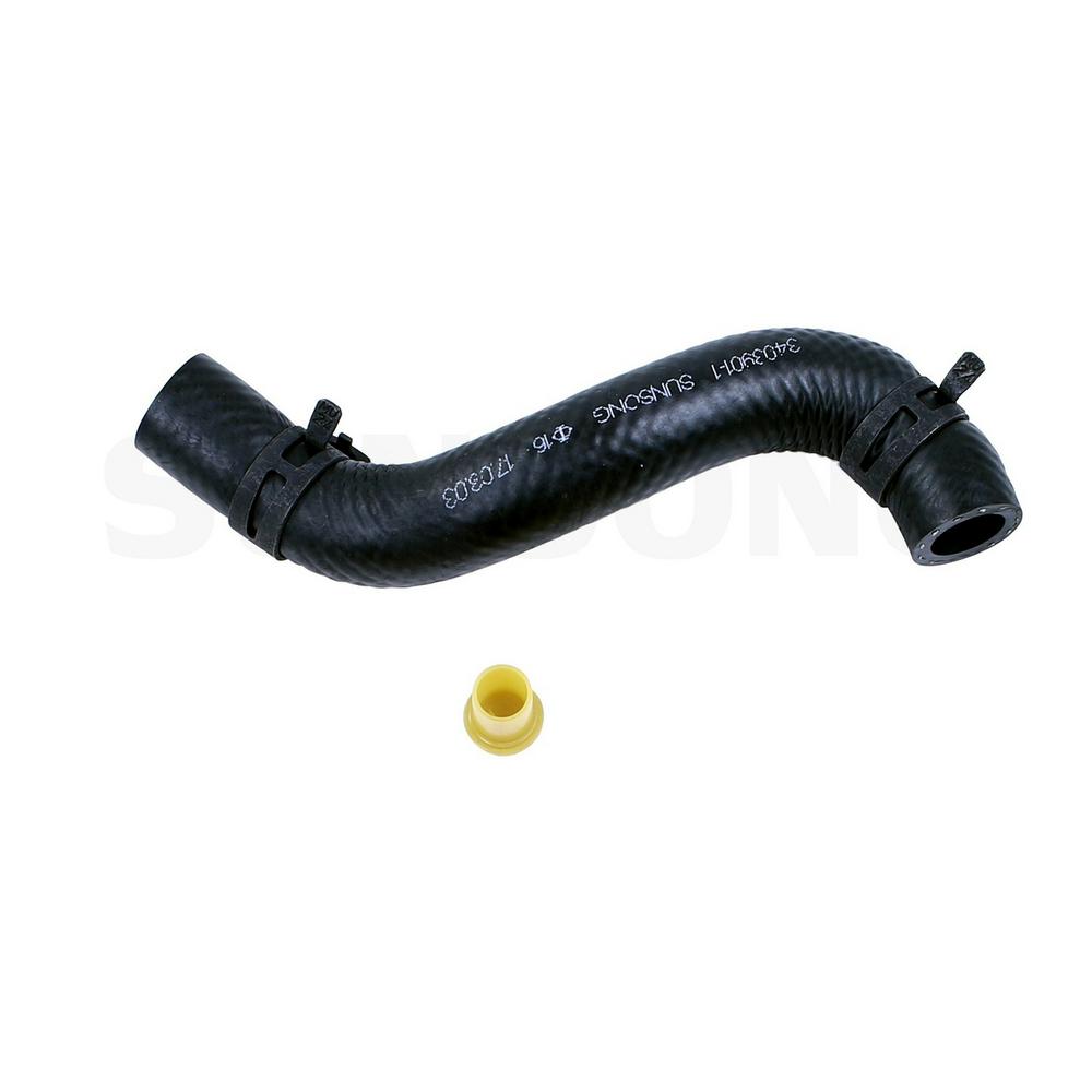 Sunsong Power Steering Reservoir Line Hose Reservoir To Pump fits