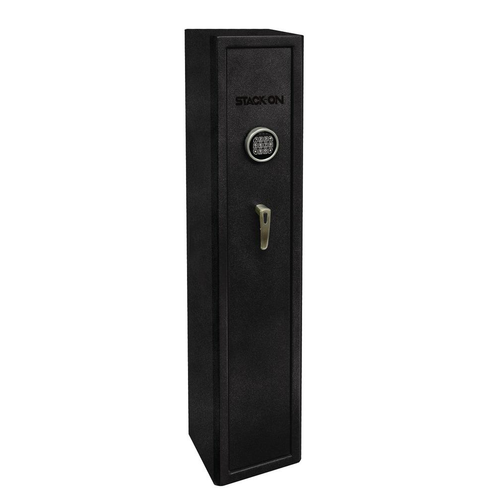 Stack On Home Defense Stand Up Safe With Electronic Lock Black