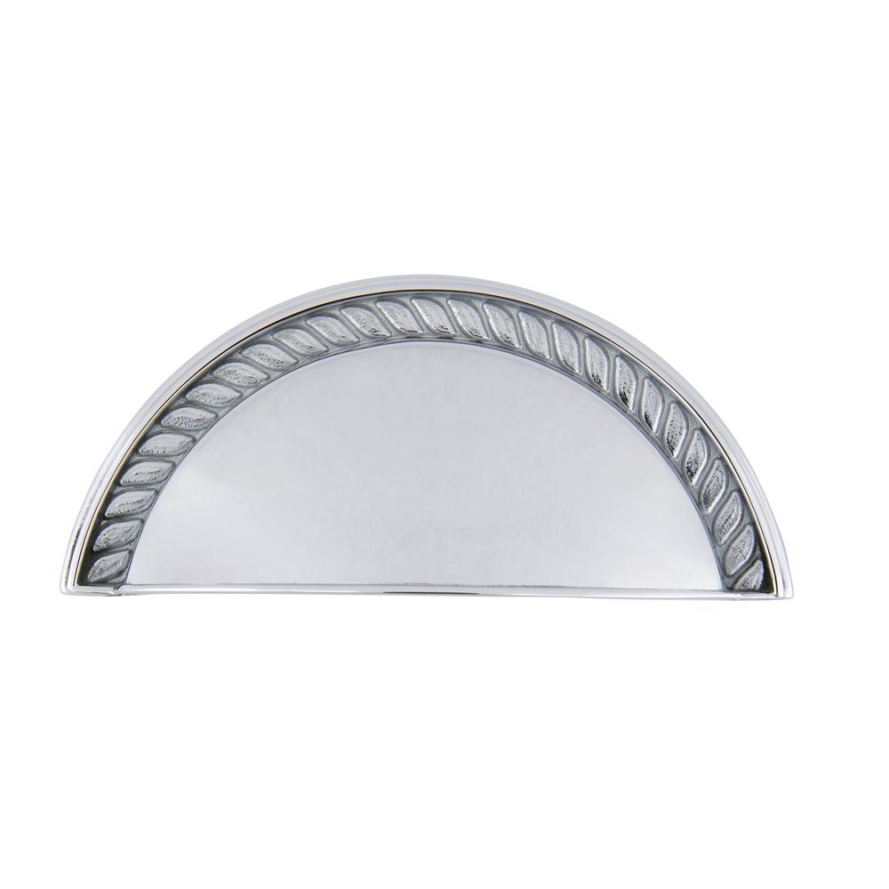 Nostalgic Warehouse 3 In 76 Mm Bright Chrome Drawer Cup Pull