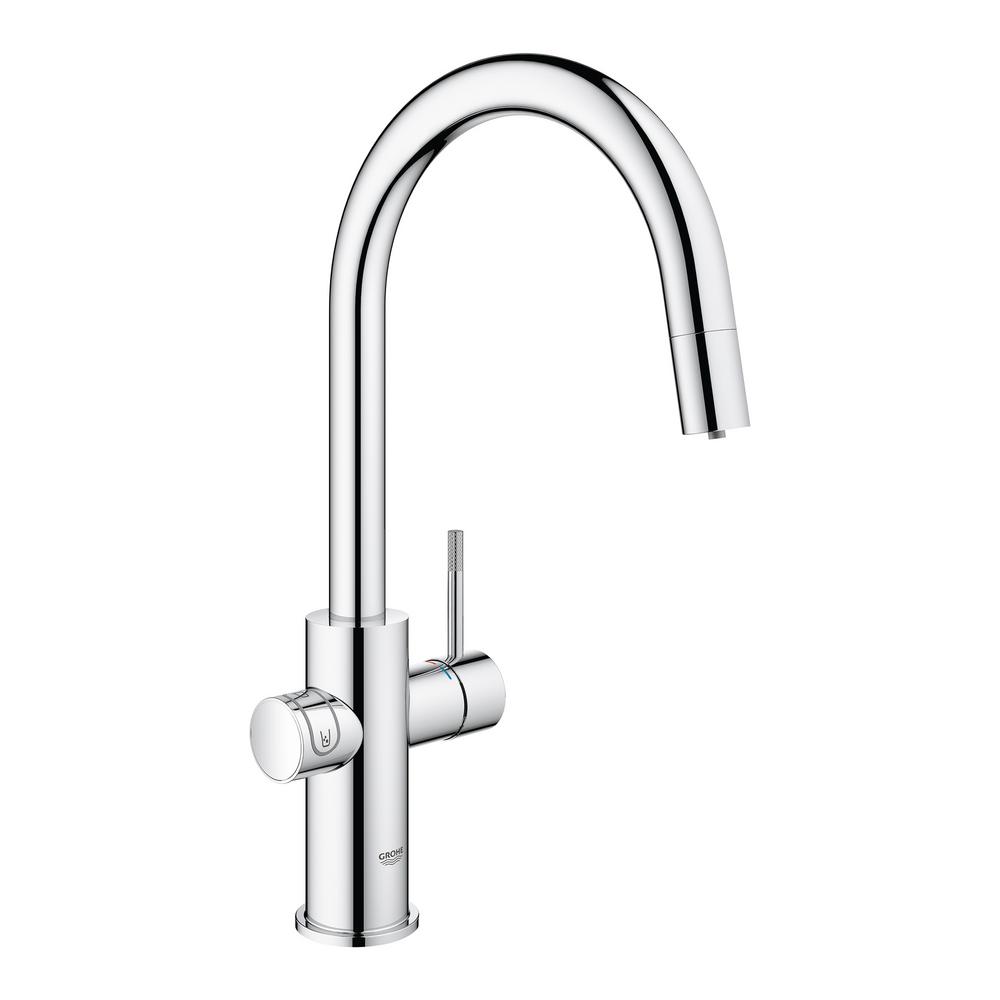 Grohe Blue Professional Starter Kit Round Single Handle Beverage