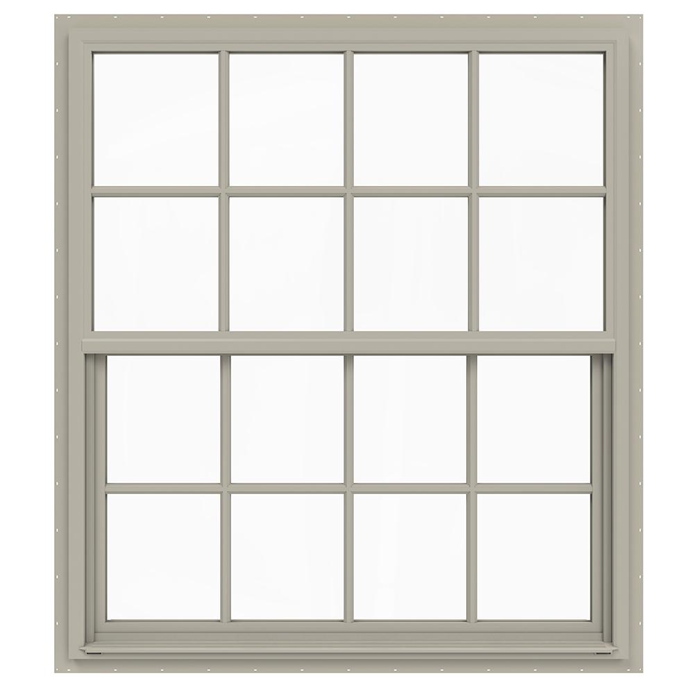 Awp 37 In X 63 In 2500 Series Impact Single Hung White Aluminum