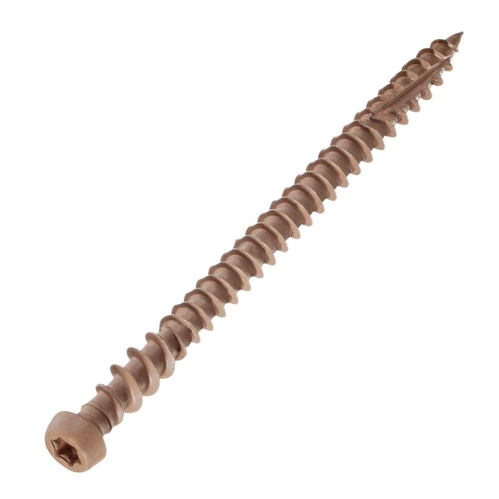 10 2 3 4 In Star Bugle Head Composite Deck Screws 1750 Pack   Deck Screws Cxd34q10275o 64 1000 